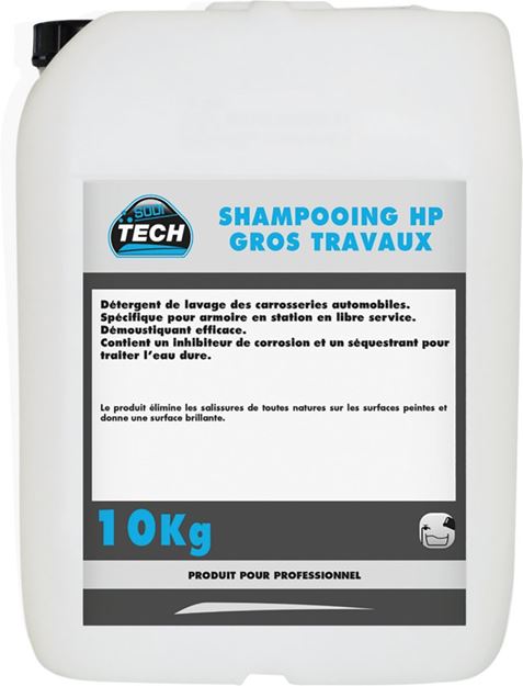 Image sur Shampoing HP gros travaux - Détergent dégraissant surpuissant