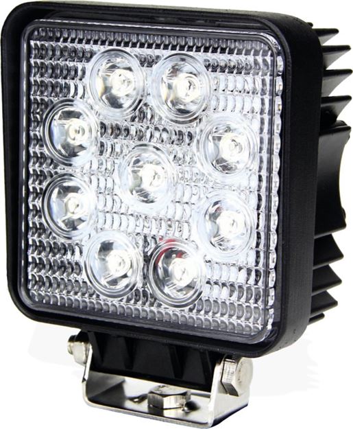 Image sur Phare de travail 9 LED carré 1700 lm AGRILED