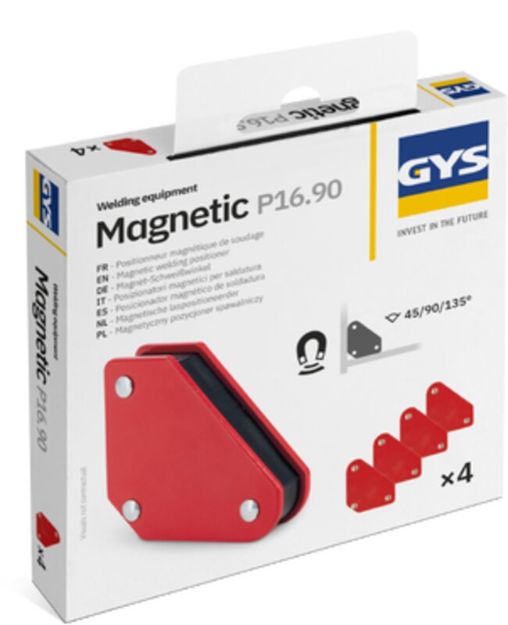 Image sur 4 Positionneurs MAGNETIC P16.90