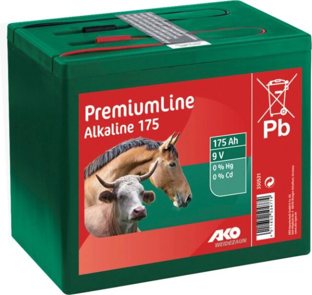 Image sur Pile Alcaline AKO 9V 175Ah