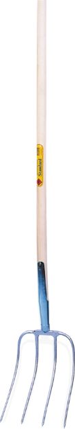 Image sur Fourche fumier ABT Standard 4 dents 31 x 23cm